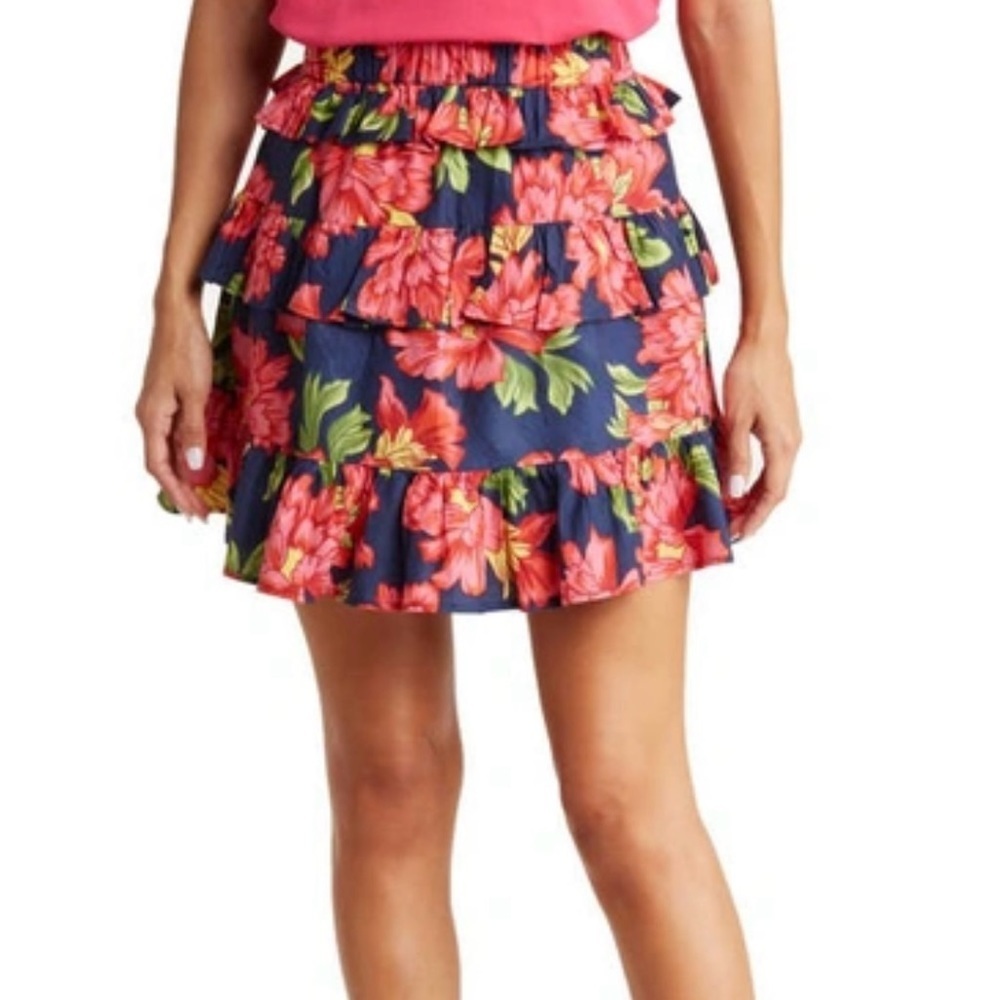 NEW WALTER BAKER Christine Floral Miniskirt - Size S